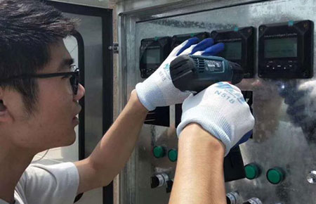 “質量第一，一諾千金”高溫難擋服務熱情